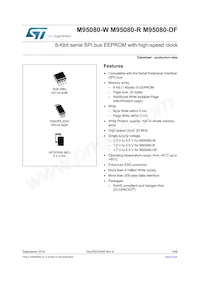 M95080-RMN6P Datasheet Cover