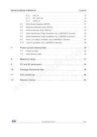 M95080-RMN6P Datasheet Page 3