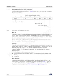 M95128-DRDW8TP/K數據表 頁面 12