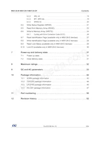 M95128-RMB6TG Datasheet Page 3