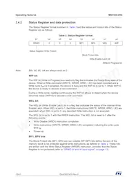 M95160-DRDW8TP/K Datasheet Page 12