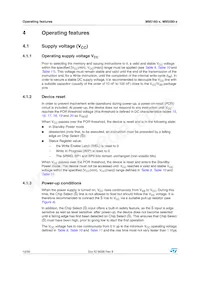 M95160-MN6TP Datasheet Page 12