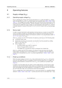 M95160-MN6TP Datasheet Pagina 12