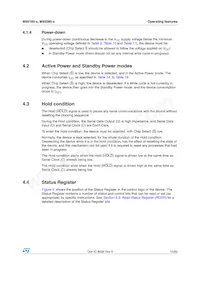 M95160-MN6TP Datasheet Page 13