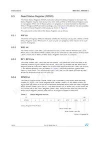 M95160-MN6TP Datasheet Page 18