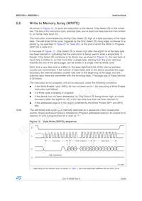 M95160-MN6TP Datasheet Pagina 23