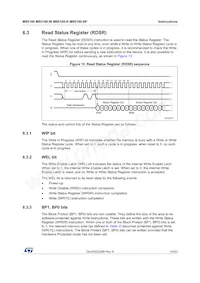 M95160-RCS6TP/S Datasheet Page 19