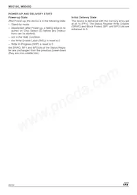 M95160-WMN6 Datasheet Page 20