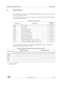 M95256-DWDW4TP/K Datasheet Page 15