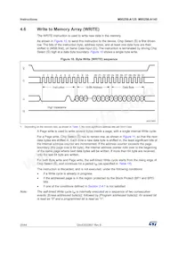 M95256-DWDW4TP/K數據表 頁面 20