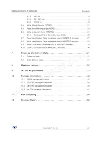 M95256-WBN6 Datasheet Page 3