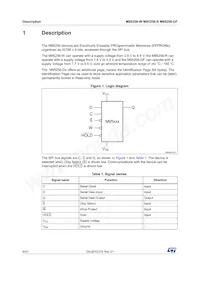 M95256-WBN6 Datasheet Page 6