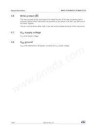 M95512-RMC6TG Datasheet Page 10