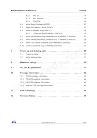 M95640-DRMC6TG Datasheet Page 3