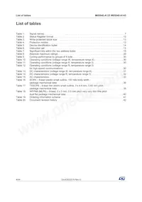M95640-DRMF3TG/K Datasheet Page 4