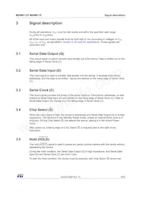 M95M01-DFMN6TP Datasheet Page 9