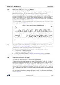 M95M01-DWDW4TP/K Datasheet Pagina 23