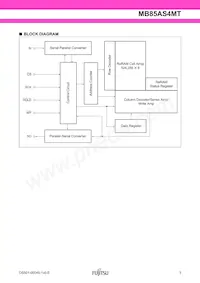 MB85AS4MTPF-G-BCERE1 Datenblatt Seite 3