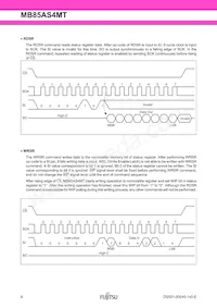 MB85AS4MTPF-G-BCERE1 Datasheet Page 8