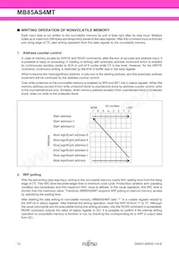 MB85AS4MTPF-G-BCERE1 Datasheet Page 12