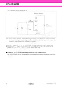 MB85AS4MTPF-G-BCERE1 Datasheet Page 22