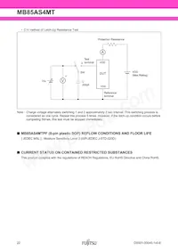 MB85AS4MTPF-G-BCERE1數據表 頁面 22