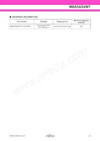 MB85AS4MTPF-G-BCERE1 Datasheet Page 23