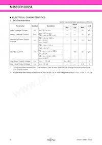 MB85R1002ANC-GE1 Datasheet Page 6
