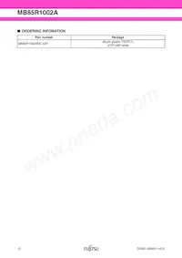 MB85R1002ANC-GE1 Datasheet Page 12