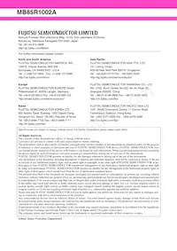 MB85R1002ANC-GE1 Datasheet Page 16