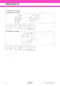MB85R4001ANC-GE1 Datasheet Page 22