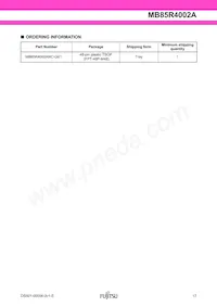 MB85R4002ANC-GE1 Datasheet Page 17