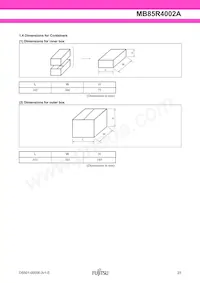 MB85R4002ANC-GE1 Datasheet Pagina 23