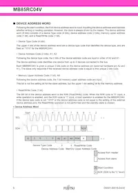 MB85RC04VPNF-G-JNERE1 Datasheet Page 6