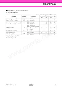 MB85RC04VPNF-G-JNERE1 Datasheet Page 13