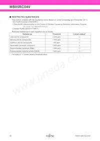 MB85RC04VPNF-G-JNERE1 Datenblatt Seite 20