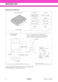 MB85RC04VPNF-G-JNERE1數據表 頁面 22