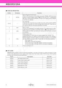 MB85RC128APNF-G-JNE1 Datasheet Page 6