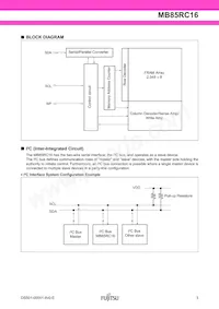 MB85RC16PN-G-AMERE1 Datasheet Page 3