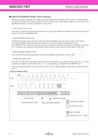 MB85RC1MTPNF-G-JNERE1 Datasheet Page 6
