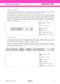 MB85RC1MTPNF-G-JNERE1 Datasheet Pagina 9