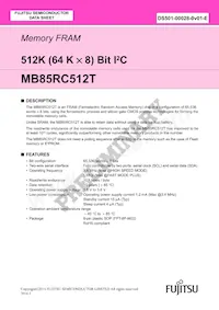 MB85RC512TPNF-G-JNERE1 Cover