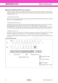 MB85RC512TPNF-G-JNERE1 Datasheet Page 6