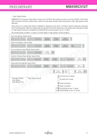 MB85RC512TPNF-G-JNERE1 Datasheet Page 11