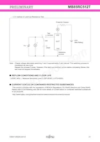 MB85RC512TPNF-G-JNERE1 Datasheet Page 21
