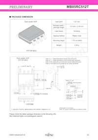 MB85RC512TPNF-G-JNERE1 Datasheet Page 23