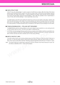 MB85RC64APNF-G-JNE1 Datasheet Page 7