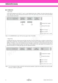 MB85RC64APNF-G-JNE1 Datasheet Page 8