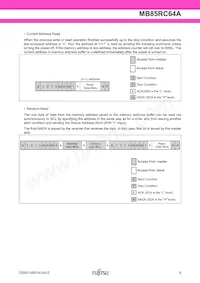 MB85RC64APNF-G-JNE1 Datasheet Page 9