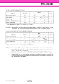 MB85RC64APNF-G-JNE1 Datasheet Page 11